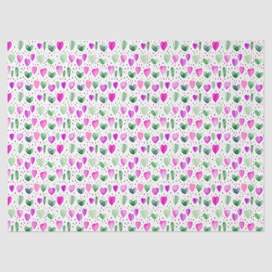 Krokus Tiny Hearts 2 Tissuepapier (Voorkant)