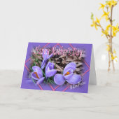 Krokus voor Mamma Kaart (Gele Bloem)