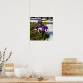 Krokussen in het vroege voorjaar poster (Keuken)