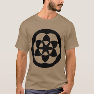 Kromcirkel 01 - zwart t-shirt