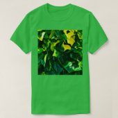 Kromende bladeren t-shirt (Design voorkant)
