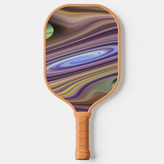 kromgetrokken pickleball peddel pickleball paddle (Voorkant)