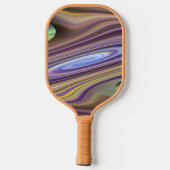 kromgetrokken pickleball peddel pickleball paddle (Achterkant)