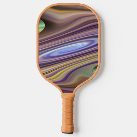 kromgetrokken pickleball peddel pickleball paddle (Achterkant)