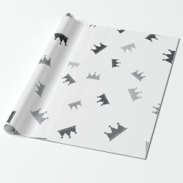 kromme kronen | Luxe bruiloften Cadeaupapier