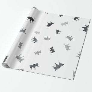 kromme kronen Luxe bruiloften Cadeaupapier