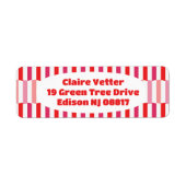 Kromme snoeprietjes etiket (Voorkant)