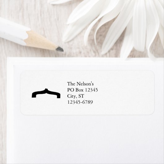 Kromme snor etiket (Insitu)