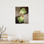 Kromme van een vierkant poster (Keuken)