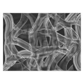 Krommen die op koolstof lijken, die de ingegraveer tafelkleed (Voorkant (Horizontaal))