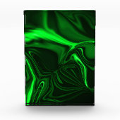 Krommen en vouwen, groen nikkel geplateerd in donk fotoblokken (Voorkant)