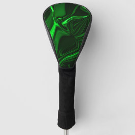 Krommen en vouwen, groen nikkel geplateerd in donk golfheadcover