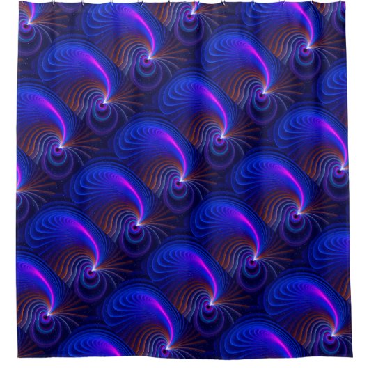 Kromming Douchegordijn (Voorkant)