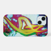Kromming KC Beeld iPhone 15 Case (Achterkant horizontaal)