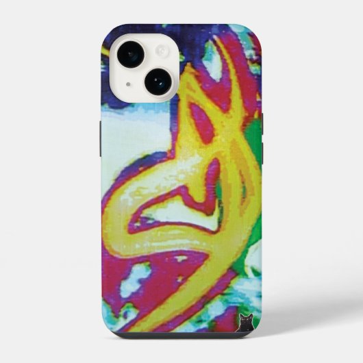 Kromming KC Beeld iPhone Hoesje (Achterkant)