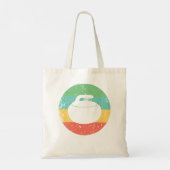 kromming van de kromming van de boorgang tote bag (Achterkant)