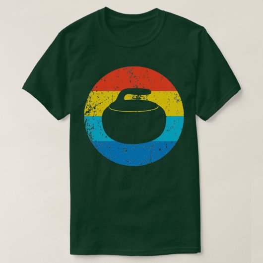  krommingstempelretro 1970x27s stijl t-shirt (Design voorkant)