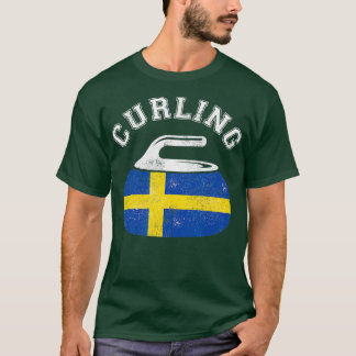 Kromsteen met vlag van Zweden T-shirt