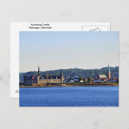 Kronborg Castle, Helsingør, Denemarken Briefkaart (Voorkant / Achterkant)