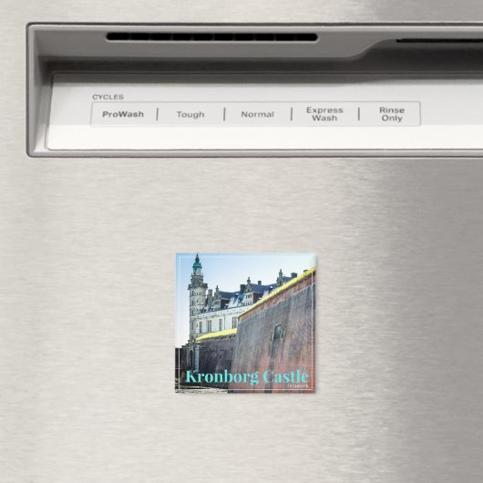 Kronborg Denmark Souvenir Magnet (Insitu (Vaatwasser))
