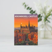 Kronborg Kasteel Denemarken Hamlet Fort Briefkaart (Staand voorkant)