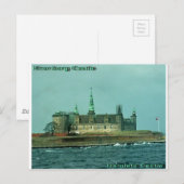 Kronborgs Castle Hamlets Castle in Denemarken Briefkaart (Voorkant / Achterkant)