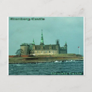 Kronborgs Castle Hamlets Castle in Denemarken Briefkaart