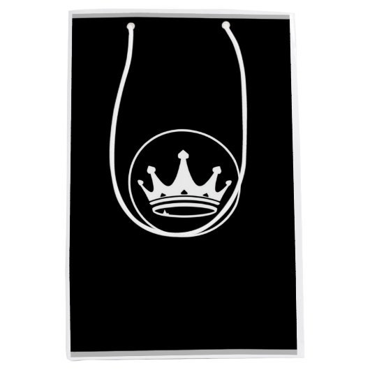 Kronen geschenkzak medium cadeauzakje (Voorkant)