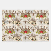 kronen met bijen inpakpapier vel (Voorkant 3)