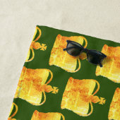 Kronen patroon strandlaken (In situ)