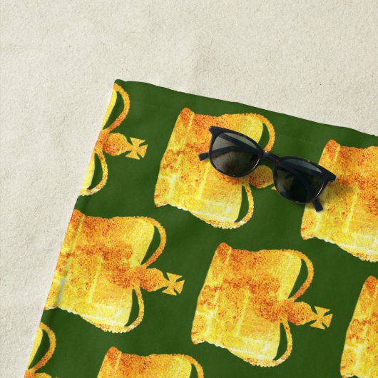 Kronen patroon strandlaken (In situ)