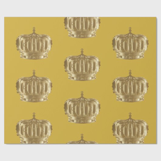  kronen van Gold King Cadeaupapier (Vlak)
