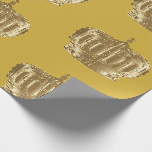  kronen van Gold King Cadeaupapier (Hoek)