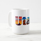 Kronen van Utah Koffiemok (Voorkant links)