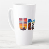 Kronen van Utah Latte Mok (Linkerhoek)