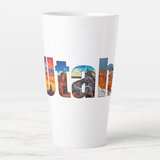 Kronen van Utah Latte Mok (Voorkant)