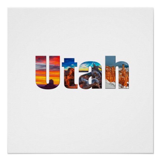 Kronen van Utah Perfect Poster (Voorkant)