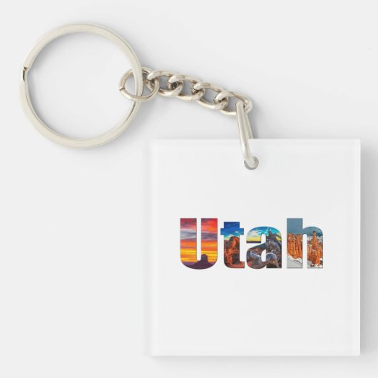 Kronen van Utah Sleutelhanger (voorkant)