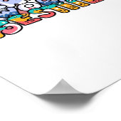Kronieken van Crazy Work Besties Work Bestie Gift Poster (Hoek)