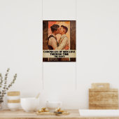 Kronieken van Mannen Liefde Door Tijd, De jaren 60 Poster (Keuken)