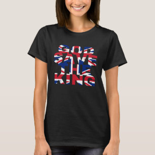 Kroning Koninklijke God Save The King Verenigd Kon T-shirt