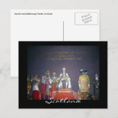 kroning van Charles Briefkaart (Voorkant / Achterkant)