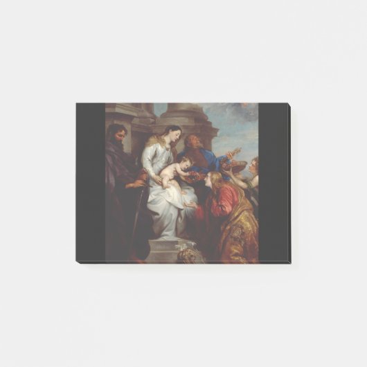 Kroning van de Heilige Rosalia door Anthony van Dy Post-it® Notes (Voorkant)