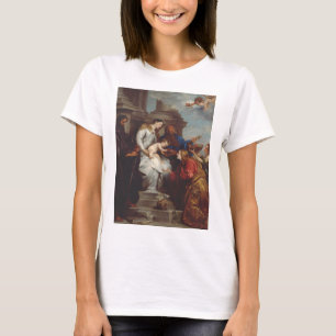 Kroning van de heilige Rosalia door Anthony van Dy T-shirt