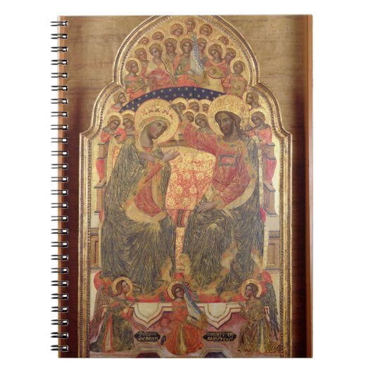 Kroning van de Maagd, 1372 Notitieboek (Voorkant)