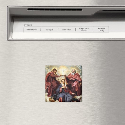 Kroning van de Maagd Maria Magneet (Insitu (Vaatwasser))