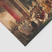 Kroning van Napoleon en Kroning van Josephine Tissuepapier (Detail)