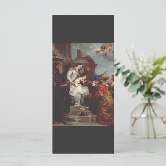 Kroning van Sint Rosalia door Anthony van Dyck (Staand voorkant)