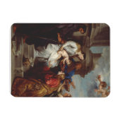 Kroning van Sint Rosalia door Anthony van Dyck Magneet (Horizontaal)