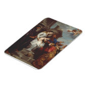 Kroning van Sint Rosalia door Anthony van Dyck Magneet (Linkerzijde)